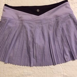 Lululemon lavender tennis skirt
